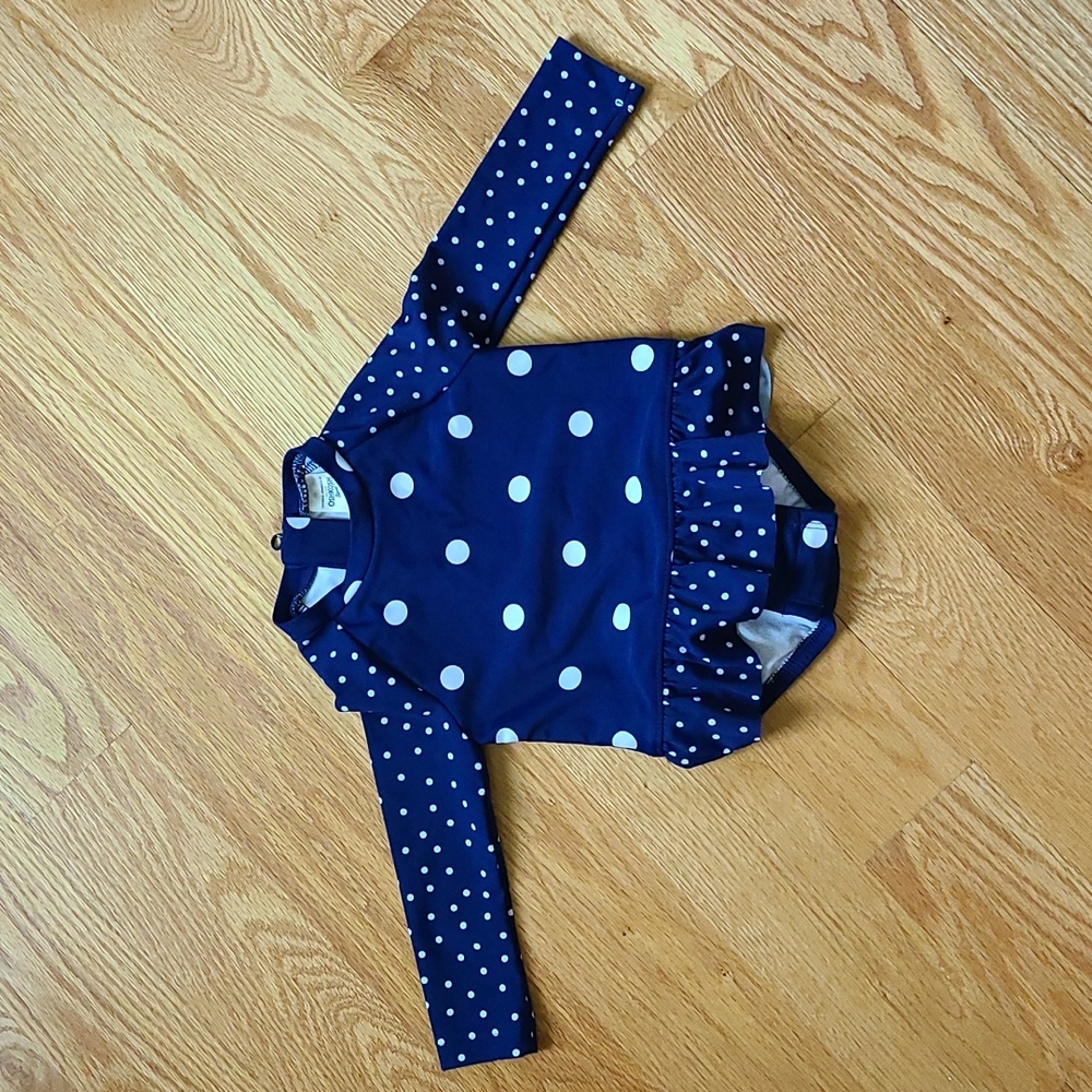 Osh Kosh long sleeve rashguard Swim Suit